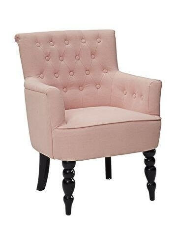 Clubsessel in Rosa