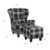 Home Affaire Ohrensessel mit Hocker